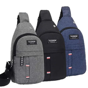 bolsa de ombro masculina