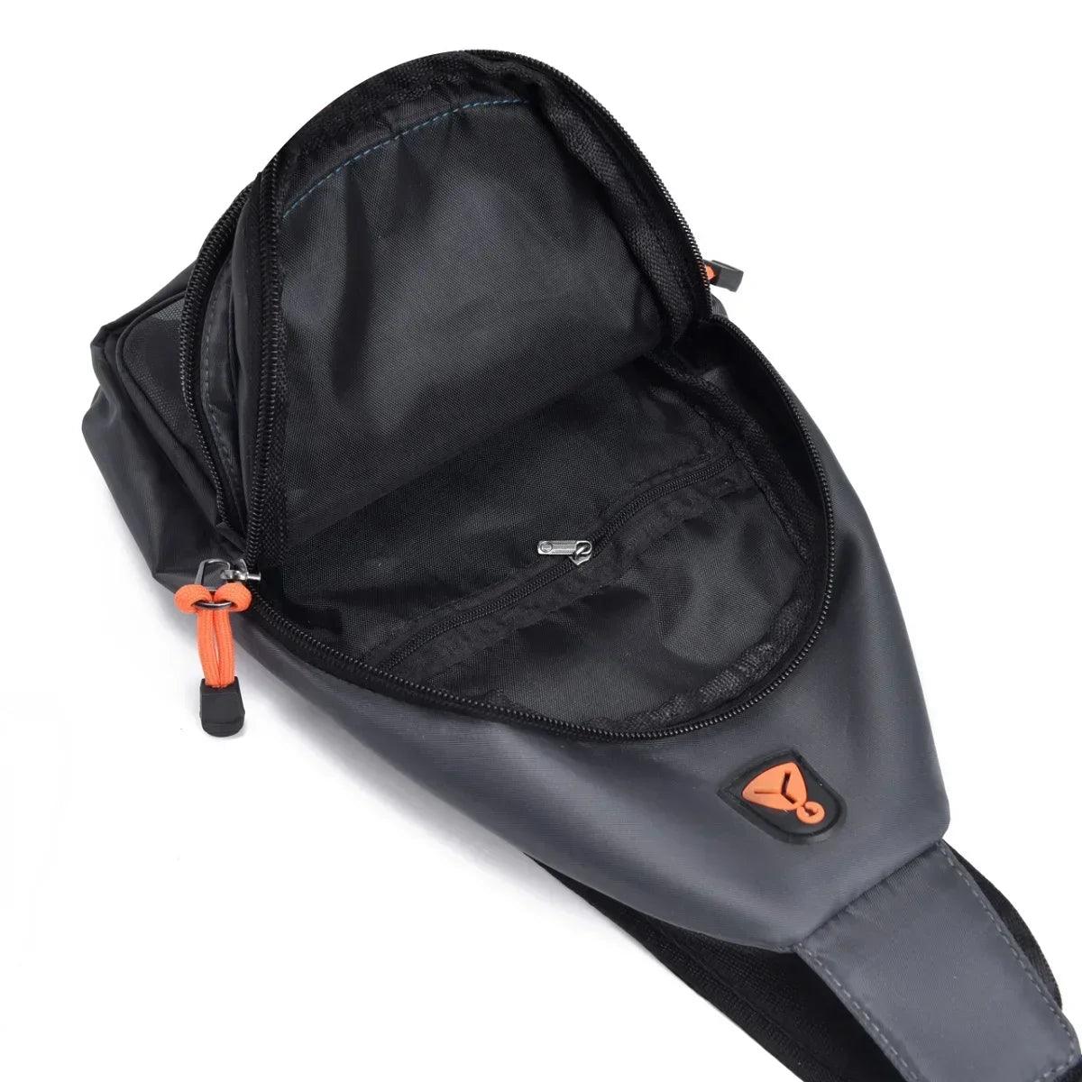 bolsa de ombro masculina